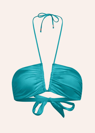 Горнище Бански Blair в аквамарин