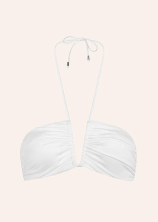 Горнище Бански Blair в бяло