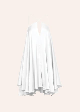 Рокля с гол гъб Fairy White