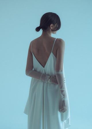 Рокля Fairy Midi в бяло