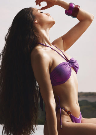 Двулицево горнище бански Gigi Orchid