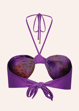 Двулицево горнище бански Gigi Orchid