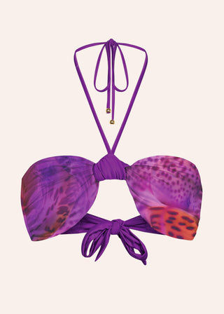 Двулицево горнище бански Gigi Orchid