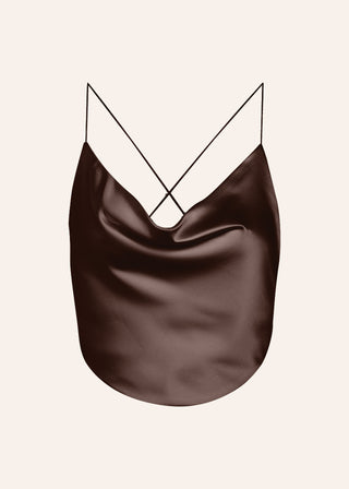 Топ Marty в кафяво