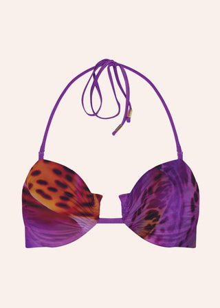 Двулицево горнище бански Tyra Orchid